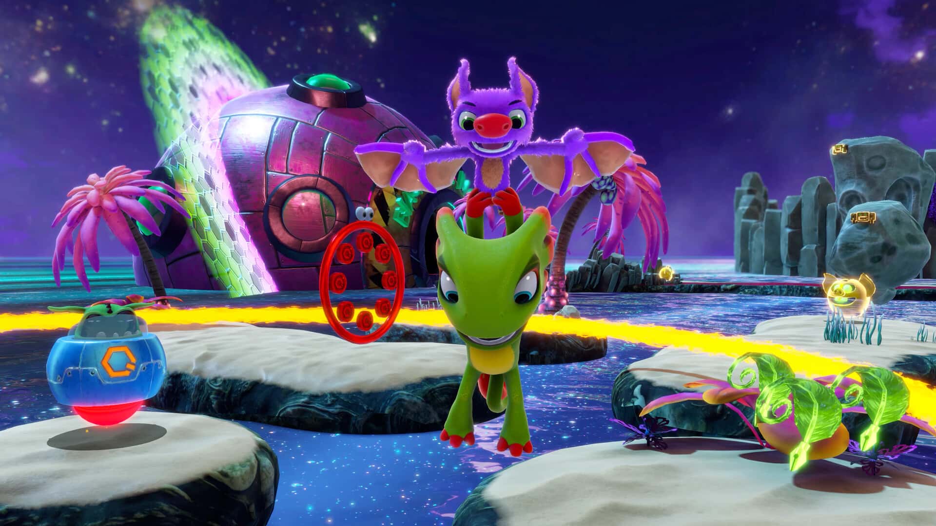 尤卡莱莉 回归 Yooka Replaylee 中文版插画